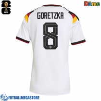 Fotballdrakt Dame Tyskland Leon Goretzka #8 Hjemmedrakt VM 2026 Kortermet